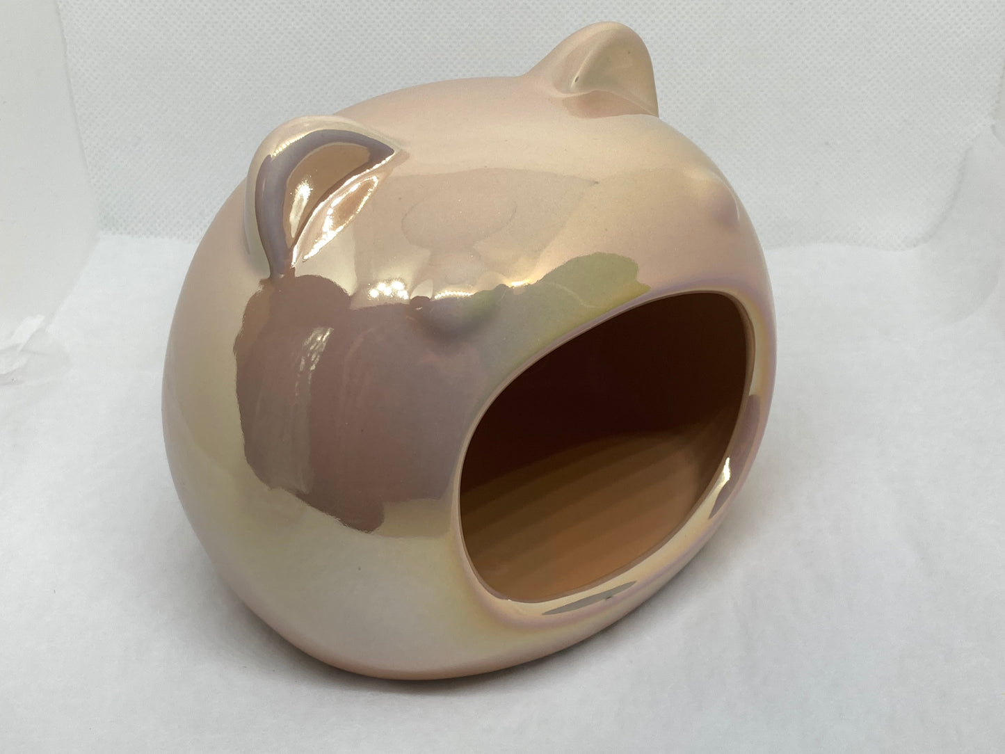 Cachette ourson métallique